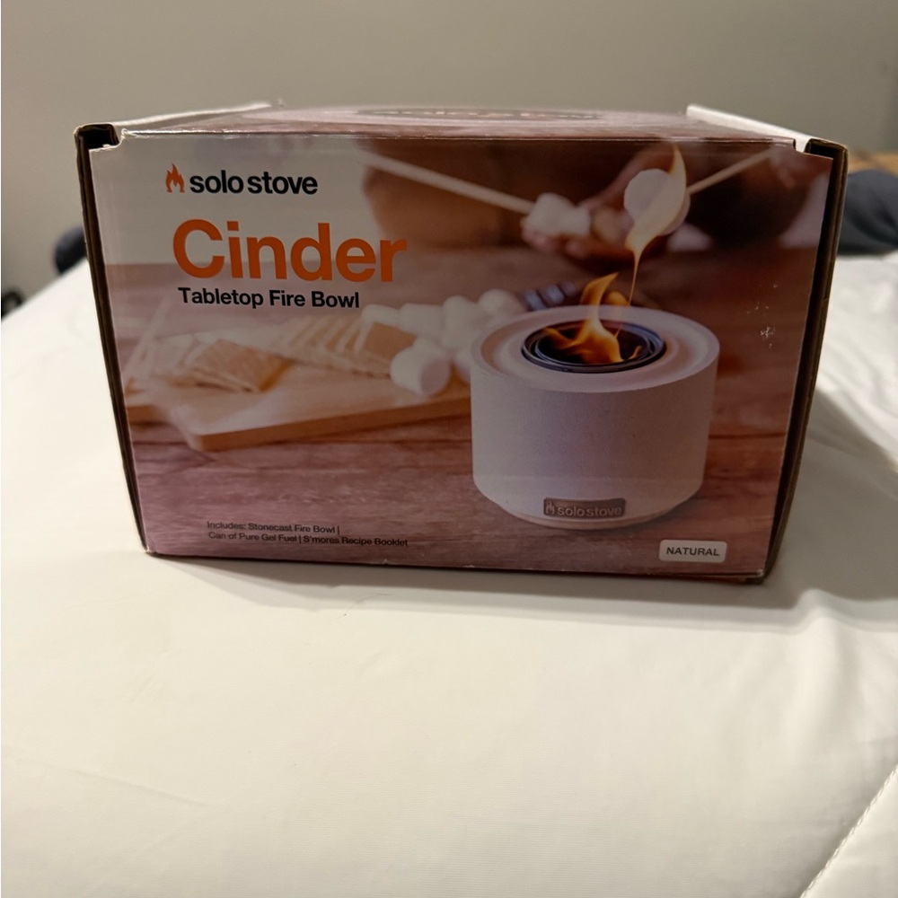 Solo Stove Cinder Tabletop Fire Bowl - Natural